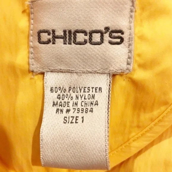Chico yellow jacket coat - Picture 7 of 7